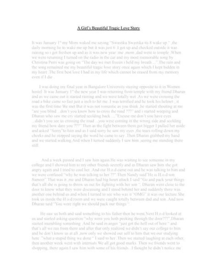 A Tragic Story Of Resilience And