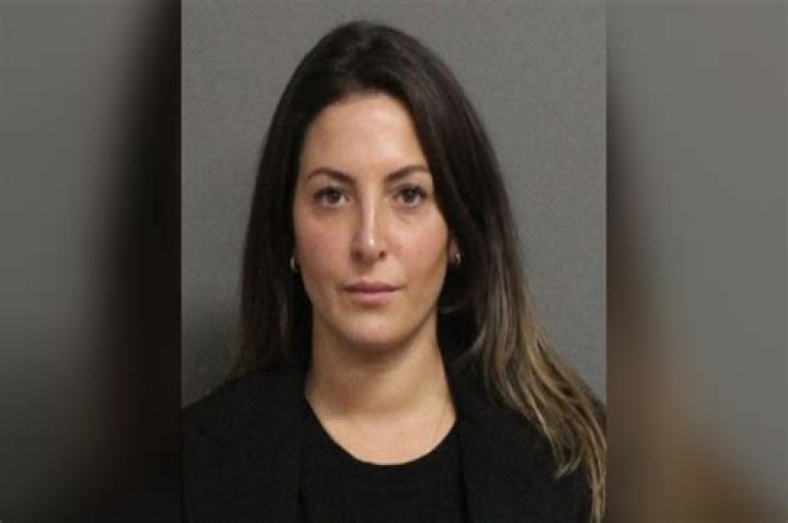 Accused groomer Andie Rosafort seen at Connecticut home
