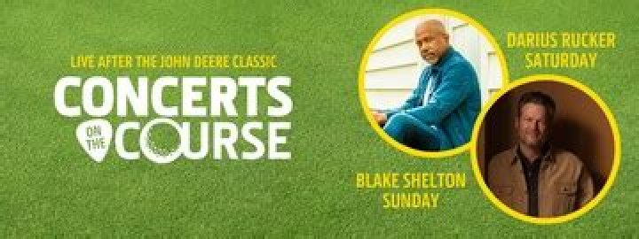 Darius Rucker, Blake Shelton concerts at John Deere Classic announced |