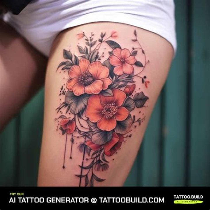 Discoveries And Insights Into Flower Thigh Tattoos