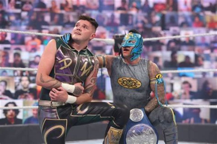 Every Instance of Dominik Mysterio Breaking Character After Joining Mami RheaRipley and The J |