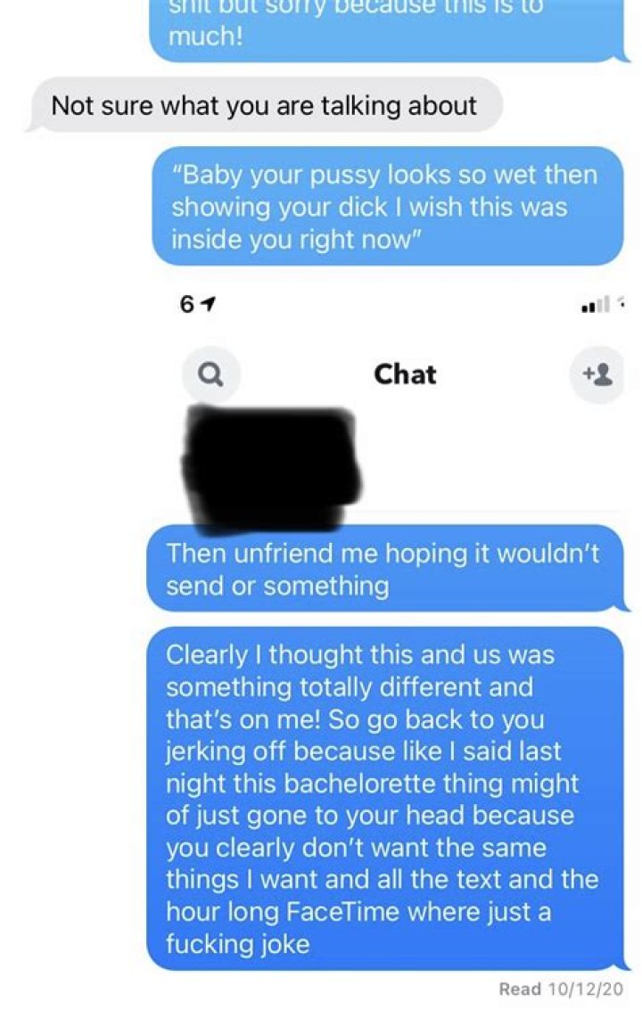 EXPOSED Woman Leaks Text Messages of &lsquo;Bachelorette&rsquo; Villain