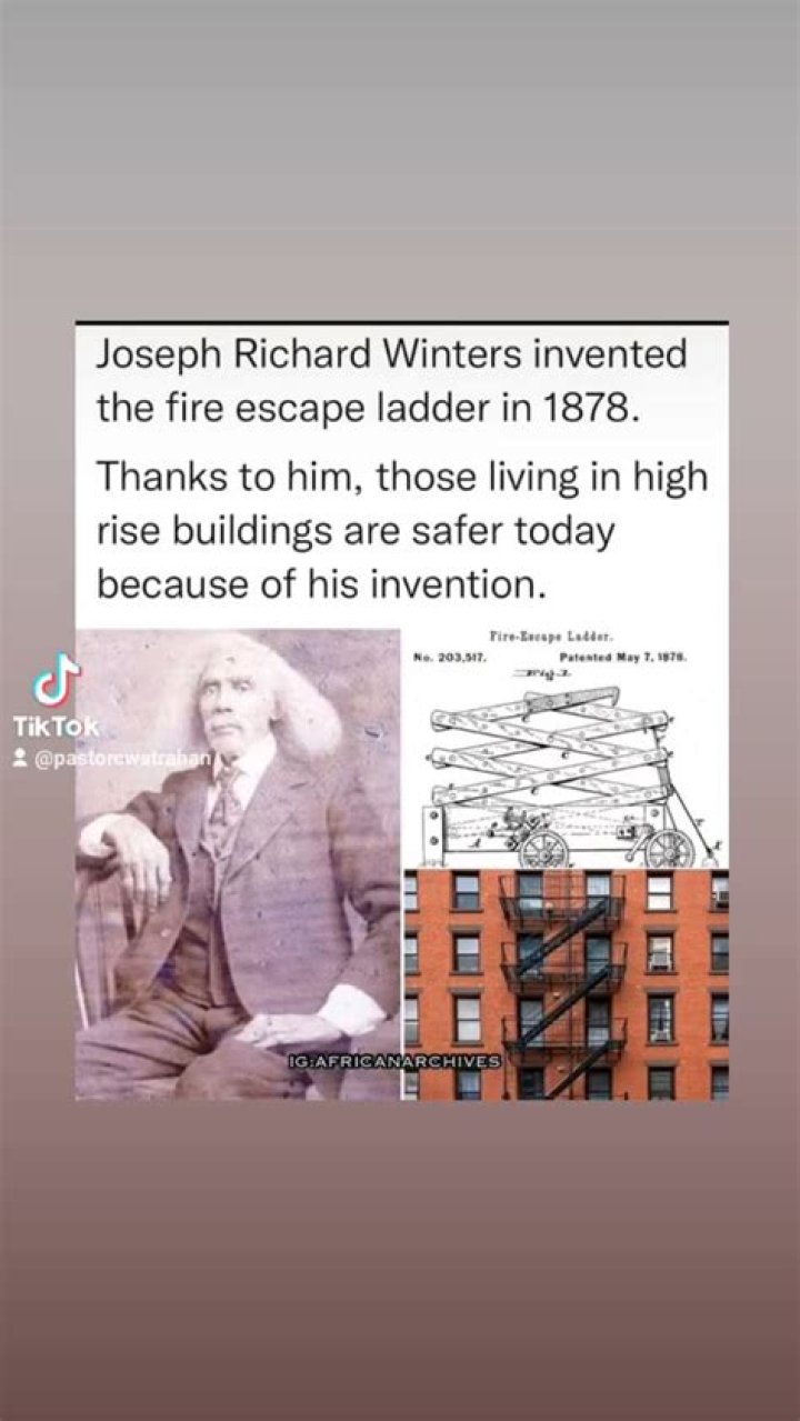 Fire Escape Inventor And Trailblazer