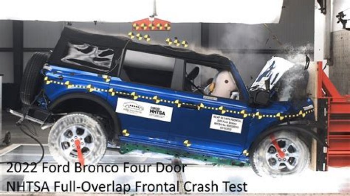 Ford Bronco Crash Test Video