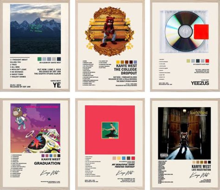 Kanye West's Album Cover Leak Unveiled