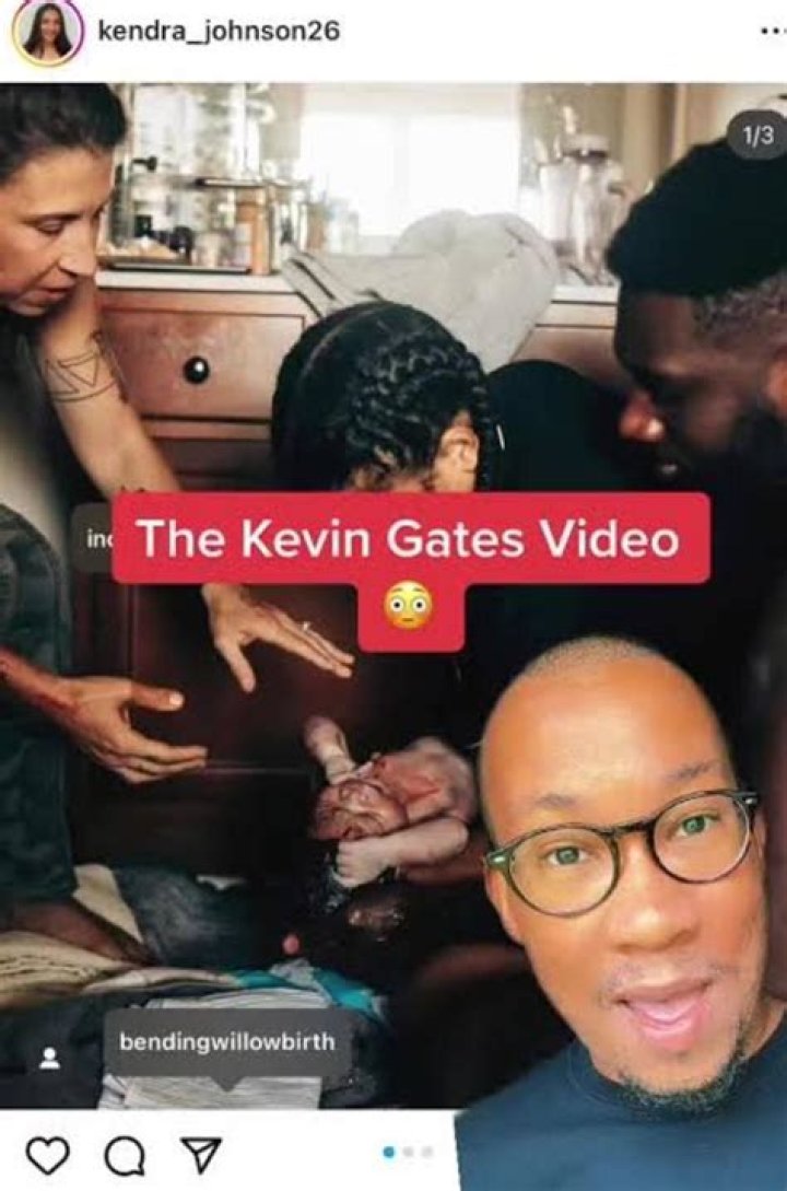 Kevin Gates Childbirth Video