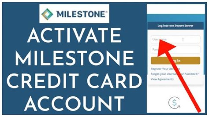 Milestone Card Activation