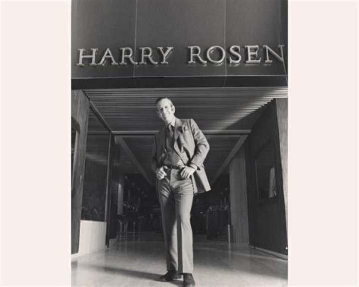 Remembering Harry Rosen Iconic Canadian Fashion Legend Passes Away at