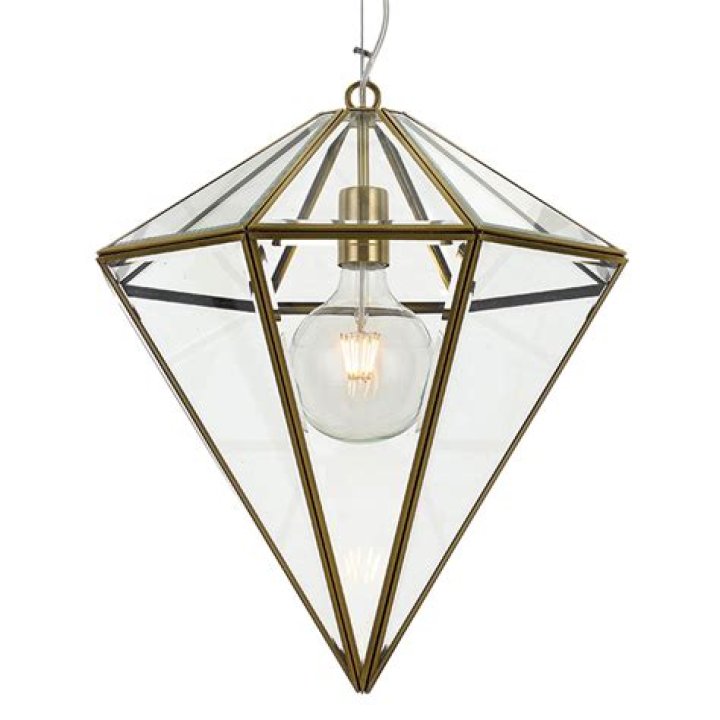 Talia 1 Light Pendant Small Black TALIA PE35BK Bright Lighting