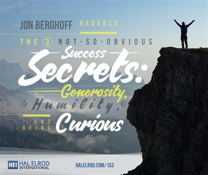 Uncovering The Secrets Of Success And Generosity