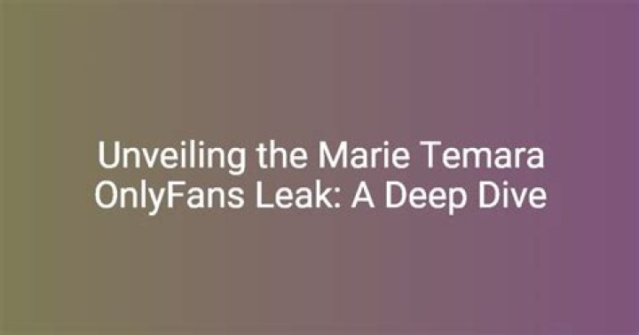 Unveiling The Tati Evans OnlyFans Leak: A Comprehensive Guide