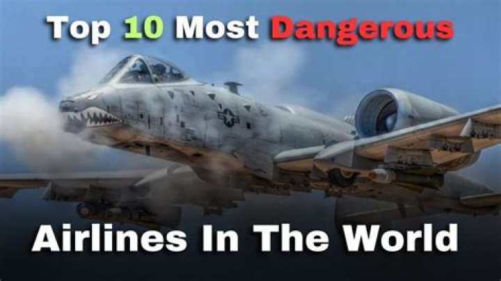 Unveiling The World's Most Dangerous Airlines